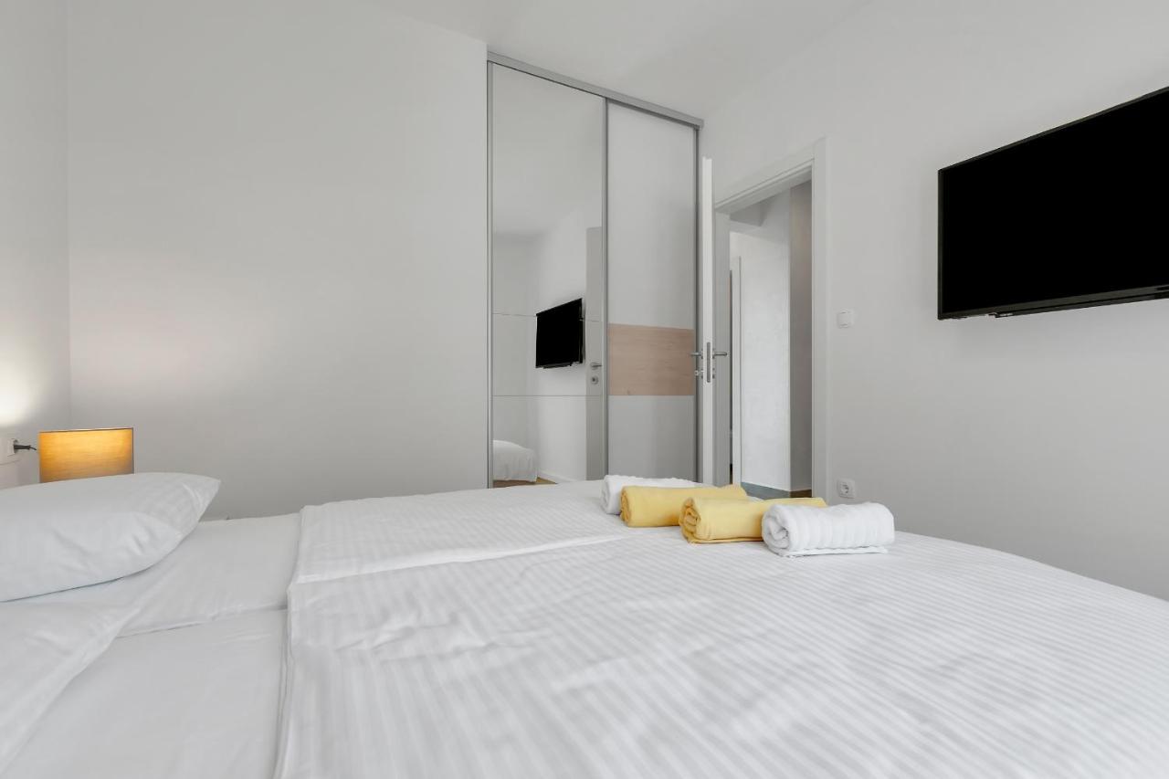 Luxury Apartment Adriasun Free Beach Parking Макарска Экстерьер фото