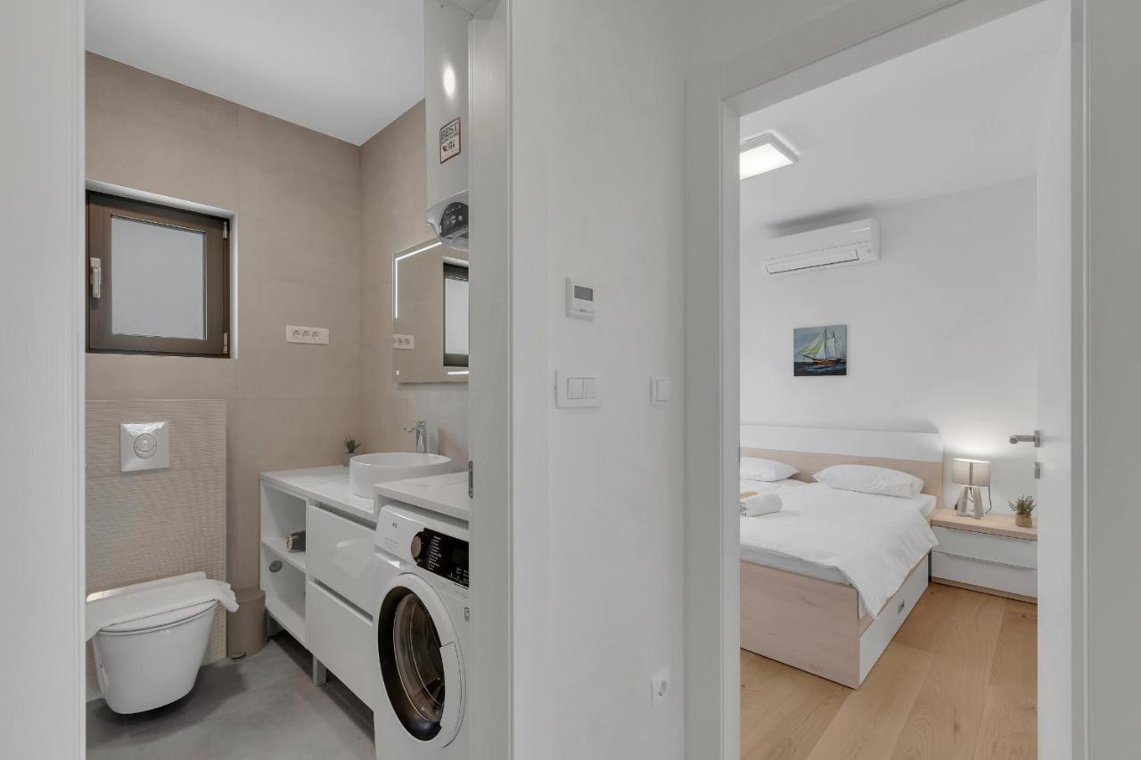 Luxury Apartment Adriasun Free Beach Parking Макарска Экстерьер фото